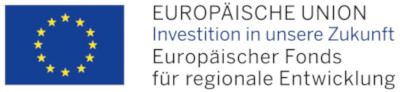Logo Europäische Union Europäischer Fonds für regionale Entwicklung