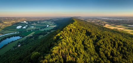 Wiehengebirge Aussicht vom Kaiser-Wilhelm-Denkmal
