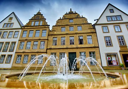 Brunnen auf dem Alten Markt Bielefeld