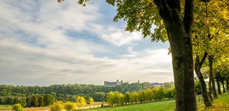 Die Wewelsburg im Naturraum der Paderborner Hochfläche