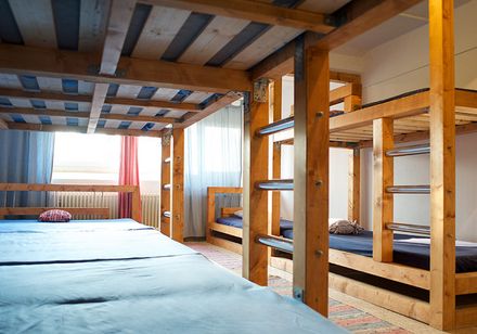 Innenansicht Mehrbettzimmer Seminarhaus Rio Negro