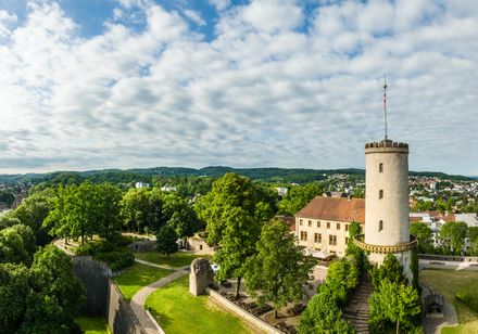 Sparrenburg am Teutoburger Wald Gebirgszug